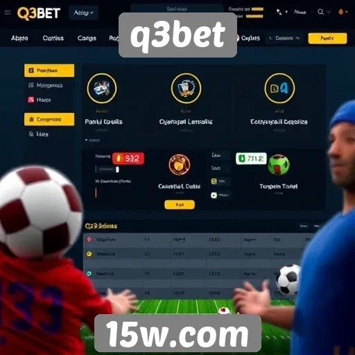 Análise de funcionalidades do site de jogos q3bet